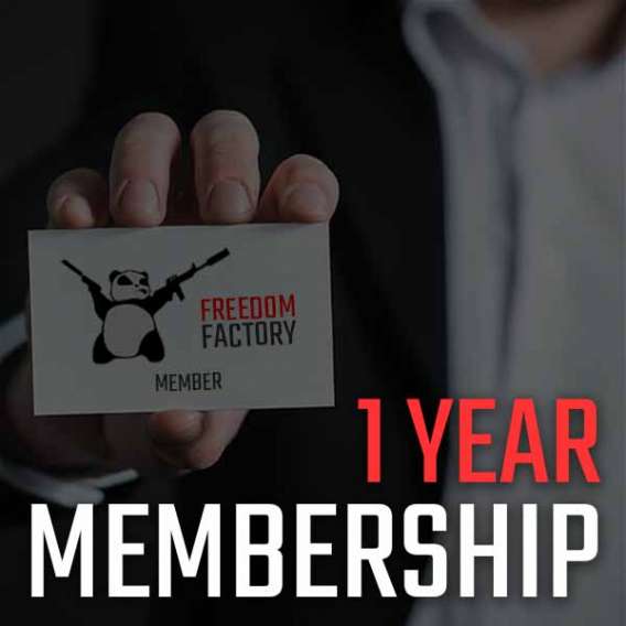 Raffle - Freedom Factory Membership - 1 Year