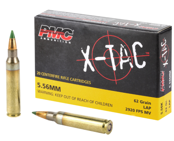 PMC 556K X-Tac 5.56x45mmNATO 62gr Light Armor Piercing 1000rds Case